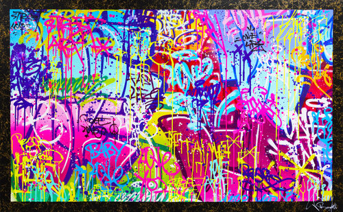 CRAZY LOVE di Vincent Bardou, Pittura in vendita su Singulart