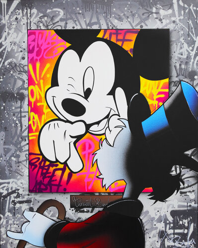 THE PICSOU GALLERY van Vincent Bardou, Schilderij te koop op Singulart