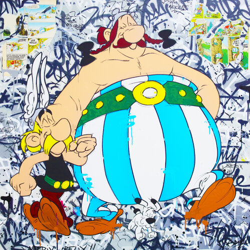 ASTERIX ET OBELIX de Vincent Bardou, Pintura a la venta en Singulart