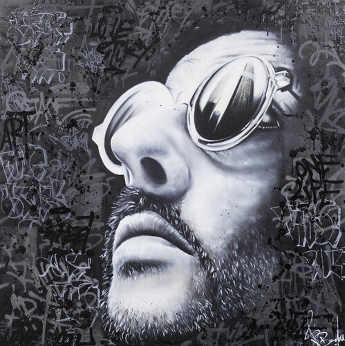 LEON : JEAN RENO van Vincent Bardou, Schilderij te koop op Singulart