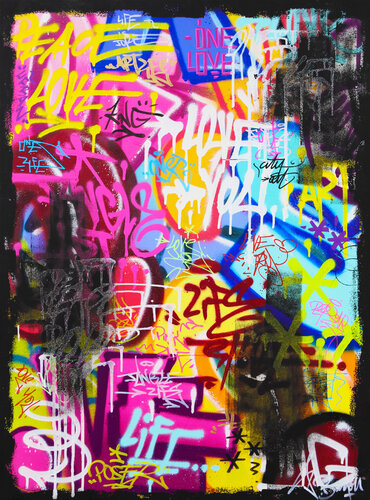 NIGHT STREET di Vincent Bardou, Pittura in vendita su Singulart