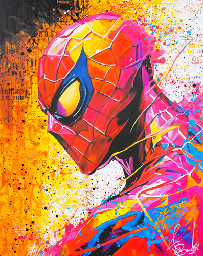 SPIDER MAN ART van Vincent Bardou, Schilderij te koop op Singulart