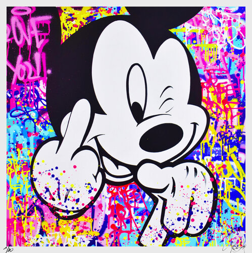 MICKEY FUCK von Vincent Bardou, Druck kaufen auf Singulart