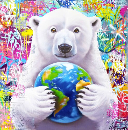 GARDIEN DE LA TERRE by Vincent Bardou, Painting for Sale on Singulart