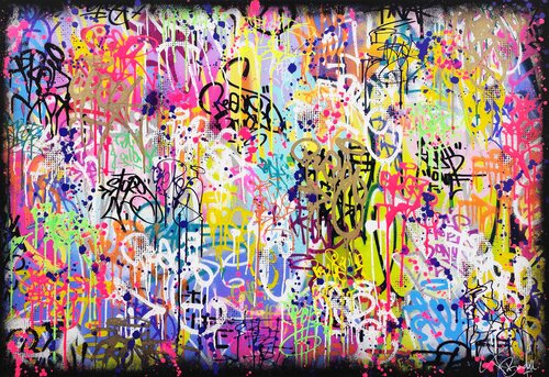Street Art Therapy di Vincent Bardou, Pittura in vendita su Singulart