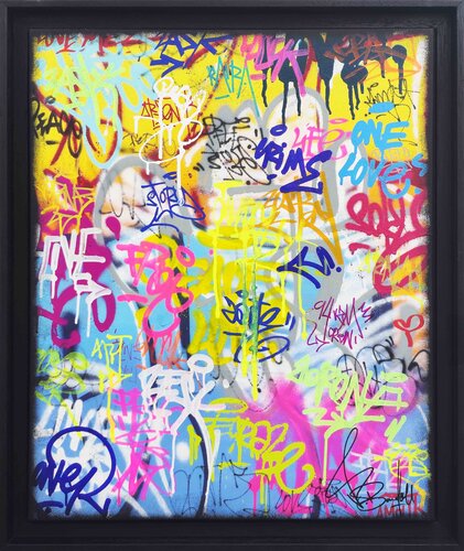Black Street Art di Vincent Bardou, Pittura in vendita su Singulart