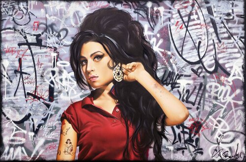 Amy Winehouse de Vincent Bardou, Pintura a la venta en Singulart