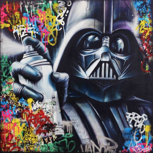 DARK VADOR von Vincent Bardou, Malerei kaufen auf Singulart