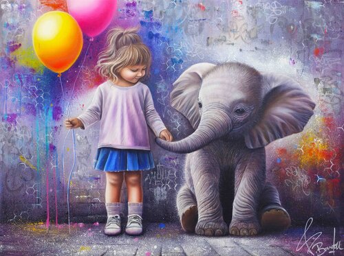 Un Monde à Deux von Vincent Bardou, Malerei kaufen auf Singulart