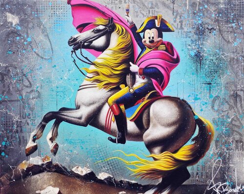 Mickey Napoléon von Vincent Bardou, Malerei kaufen auf Singulart