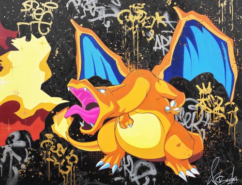 Charizard Base Set Vincent Bardou