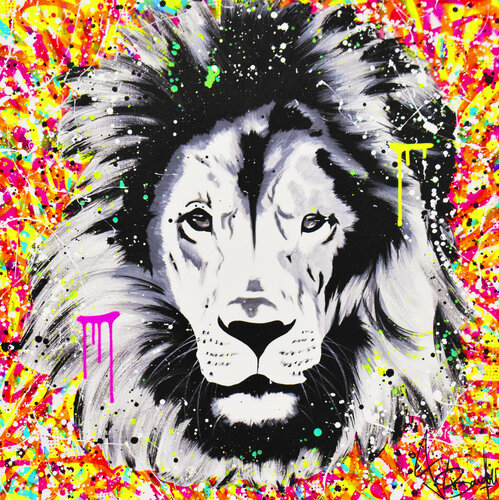 THE KING van Vincent Bardou, Schilderij te koop op Singulart