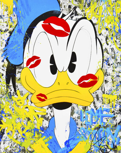 DONALD LOVE di Vincent Bardou, Pittura in vendita su Singulart