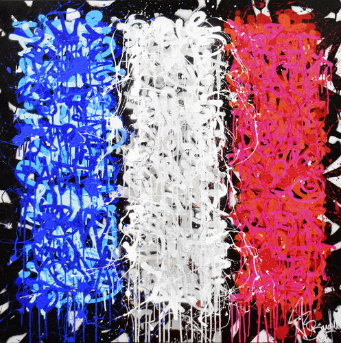 FRENCH STREET di Vincent Bardou, Pittura in vendita su Singulart