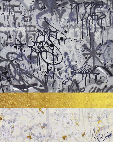 STREET GOLD di Vincent Bardou, Pittura in vendita su Singulart