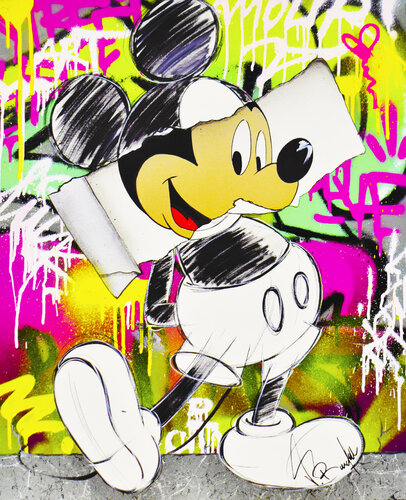 MICKEY LIFE van Vincent Bardou, Schilderij te koop op Singulart