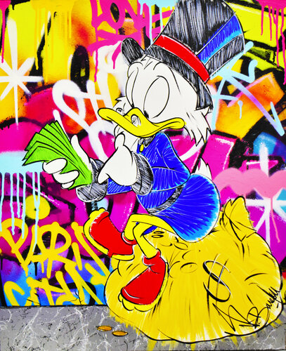 PICSOU STREET van Vincent Bardou, Schilderij te koop op Singulart