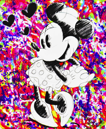 MINNIE LOVE van Vincent Bardou, Schilderij te koop op Singulart