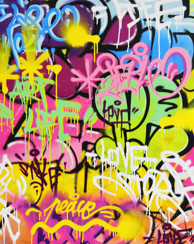 URBAN COLORS by Vincent Bardou, 회화 for Sale on Singulart