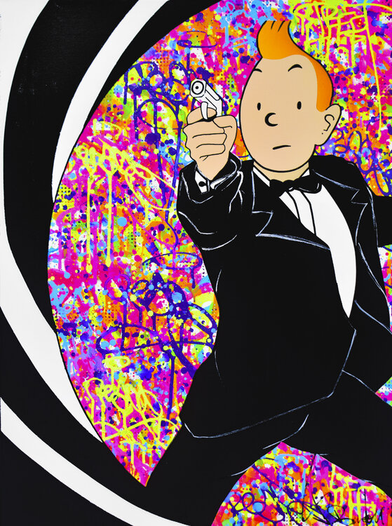 TINTIN 007 Vincent Bardou