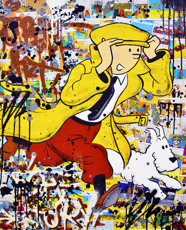 TINTIN ART Vincent Bardou