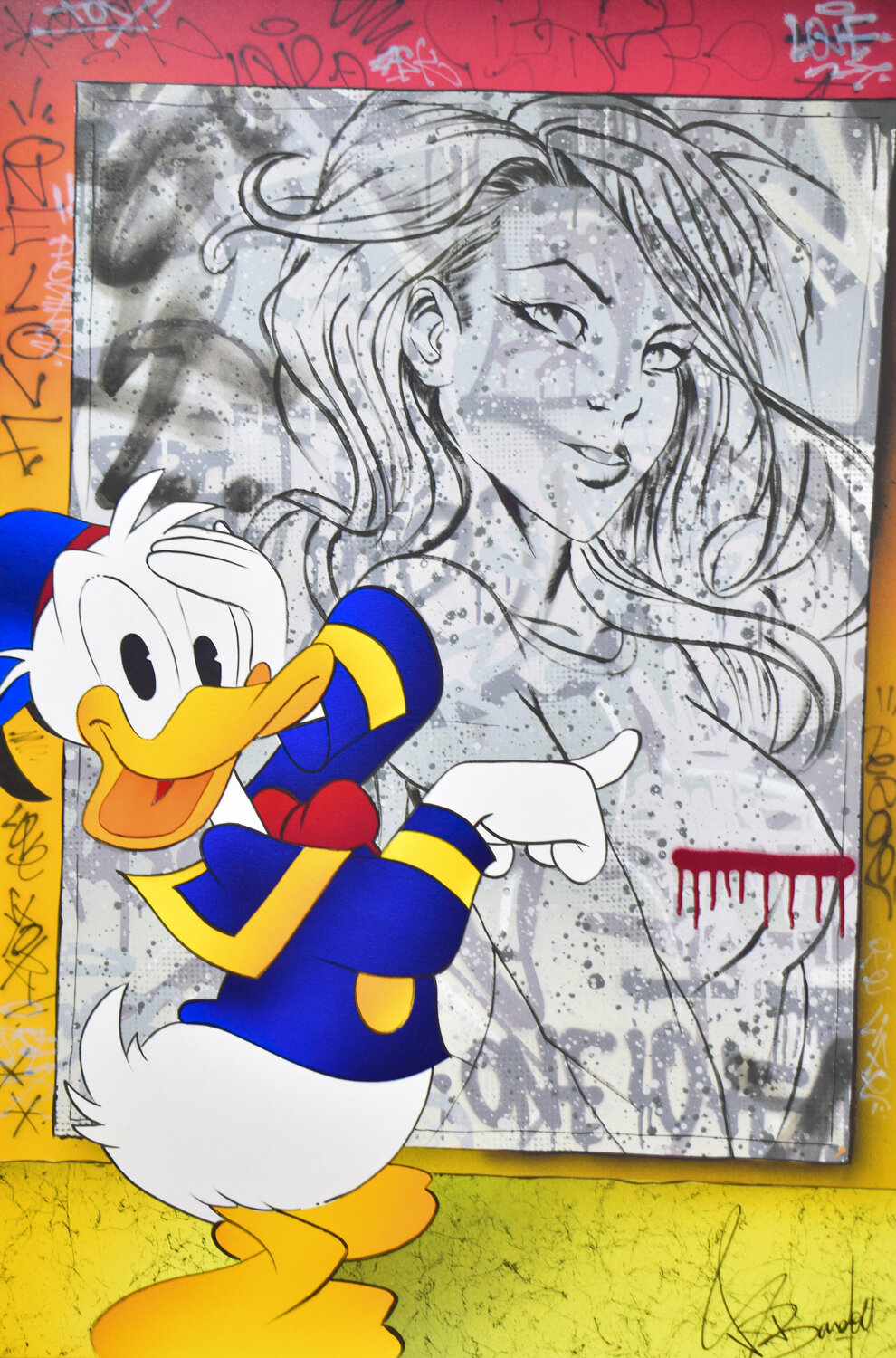 DONALD DUCK IN LOVE Vincent Bardou