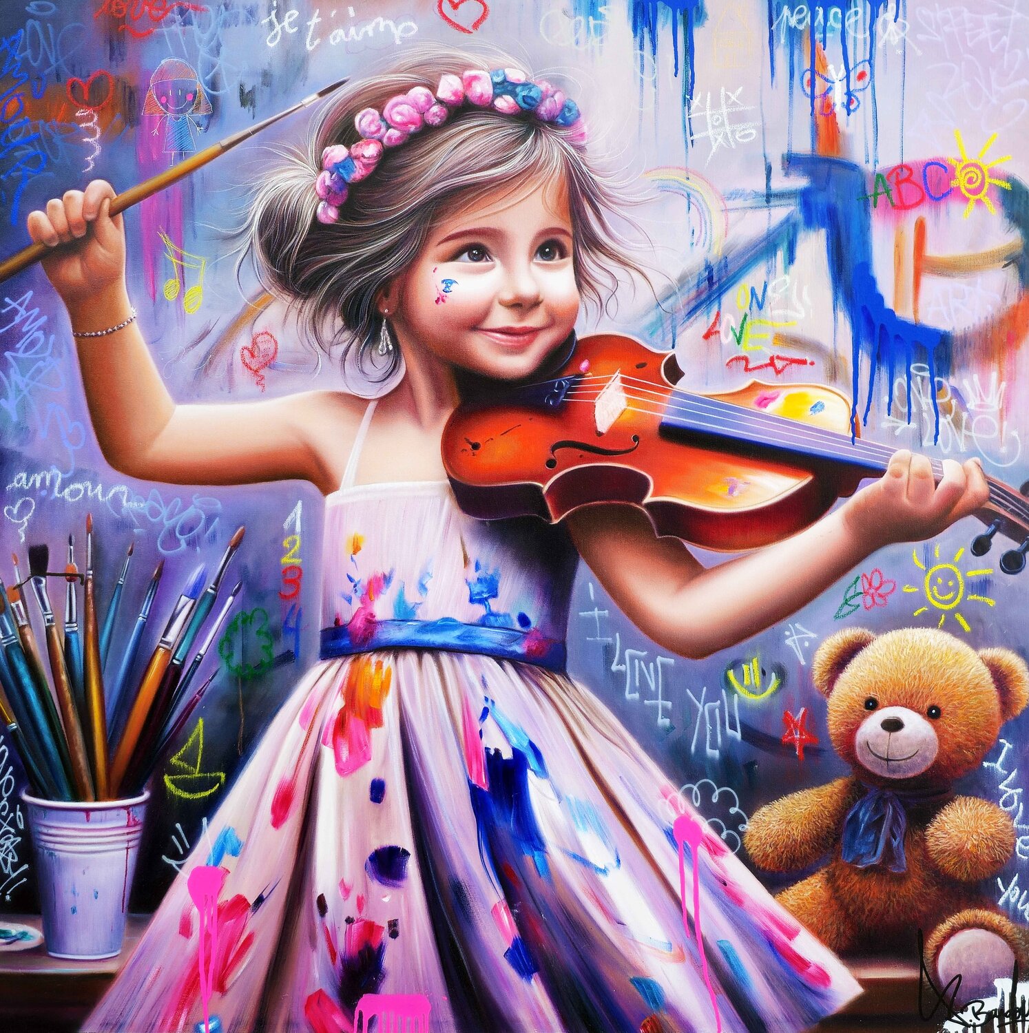 La Jeune Fille Au Violon Vincent Bardou