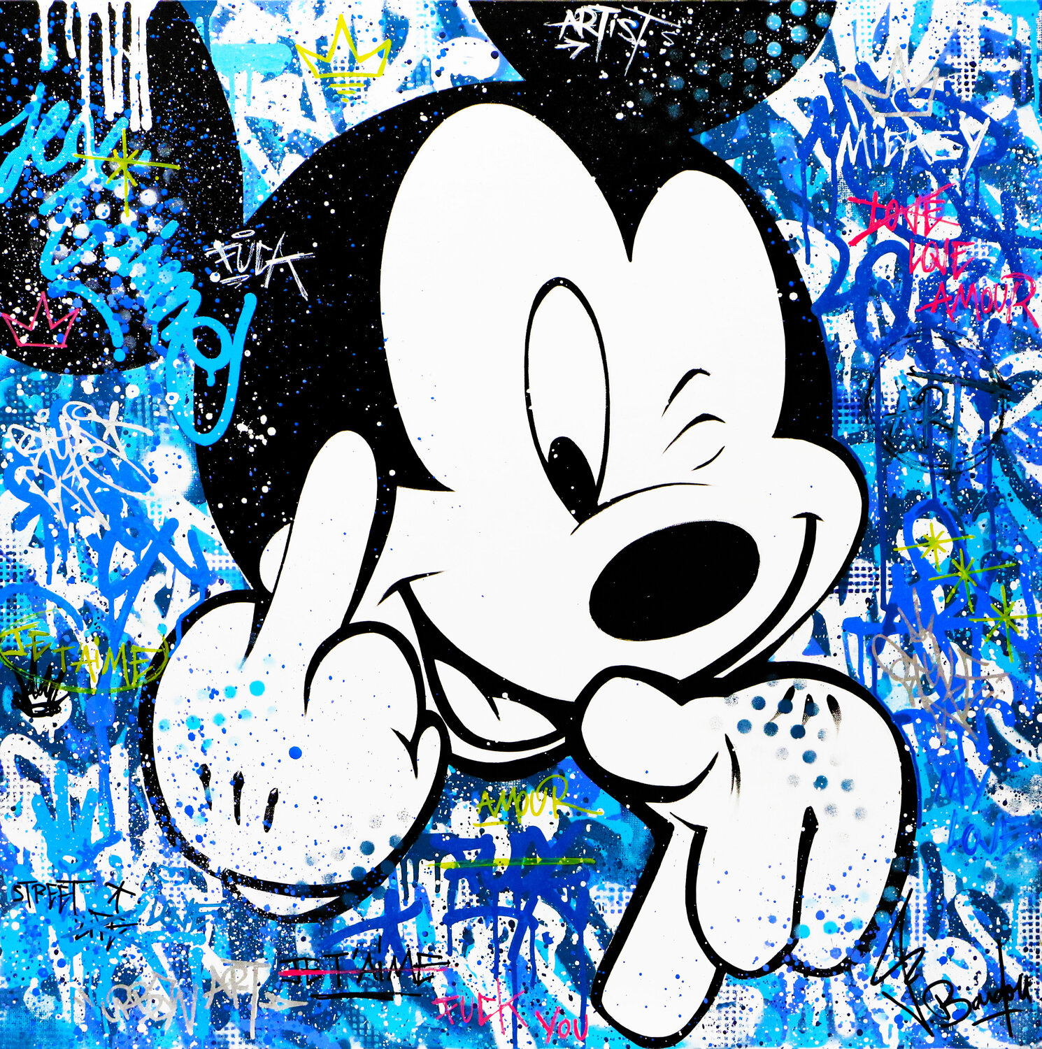 MICKEY LOVE YOU Vincent Bardou