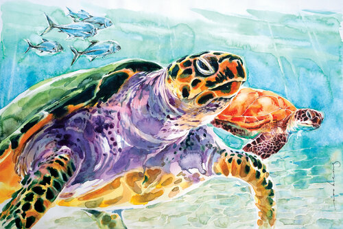 Leatherback2 van Soo Beng Lim, Tekening te koop op Singulart