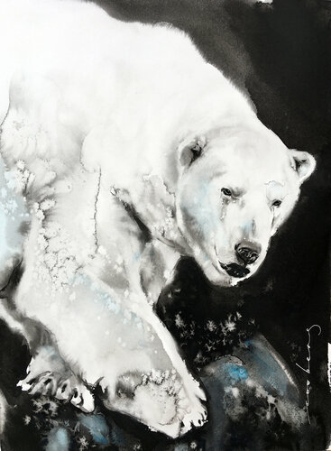 Ice Beast by Soo Beng Lim, Drawing for Sale on Singulart