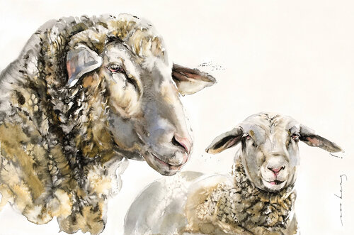 Kindred (SOLD) par Soo Beng Lim, Dessin en vente sur Singulart