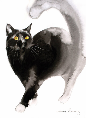 I'm back, babe (SOLD) par Soo Beng Lim, Dessin en vente sur Singulart