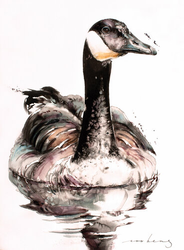 Drake Reflections van Soo Beng Lim, Tekening te koop op Singulart