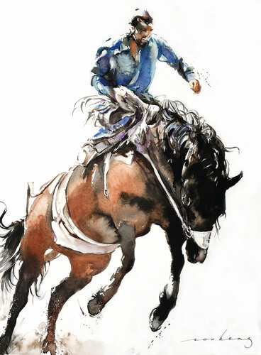 Brumby Ride di Soo Beng Lim, Disegno in vendita su Singulart