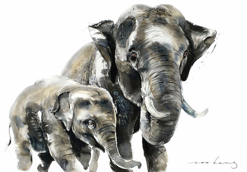 Elephant Power (SOLD) Soo Beng Lim