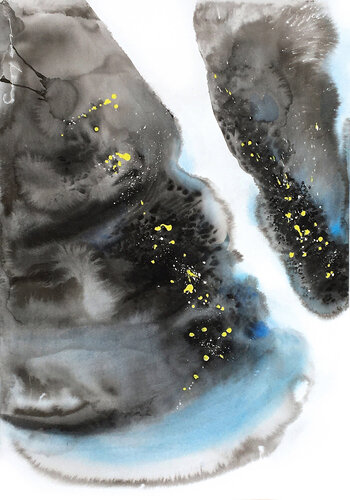 Spatial Abstract by Soo Beng Lim, Drawing for Sale on Singulart