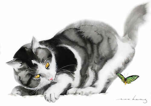 Delicate Distraction (SOLD) di Soo Beng Lim, Disegno in vendita su Singulart
