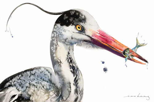 Blue Heron Soo Beng Lim