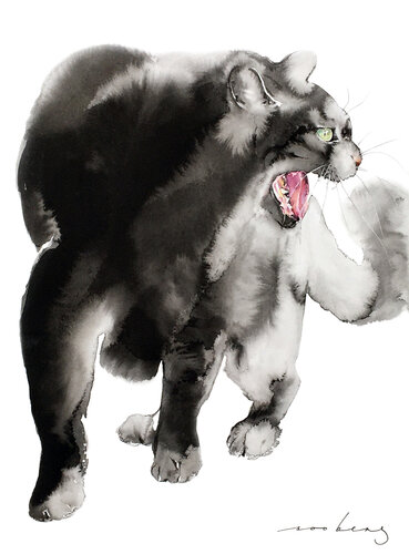 Cat Vocals by Soo Beng Lim, Drawing for Sale on Singulart