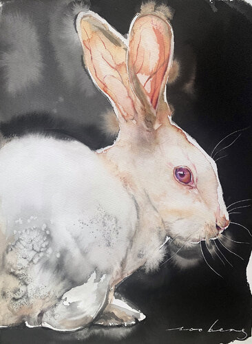 Bunny's Worth2 (SOLD) par Soo Beng Lim, Dessin en vente sur Singulart