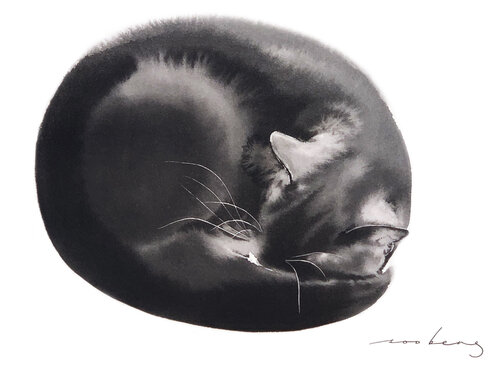 Take Five de Soo Beng Lim, Dibujo a la venta en Singulart