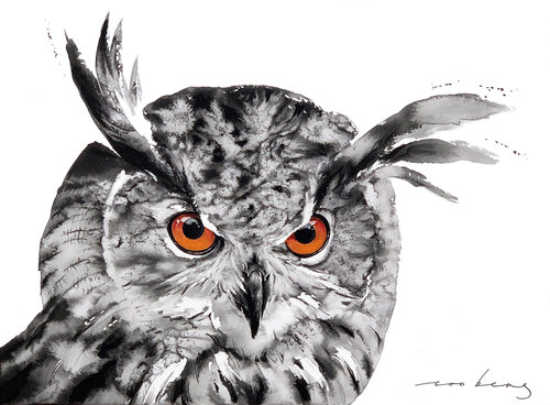 Owle par Soo Beng Lim, Dessin en vente sur Singulart