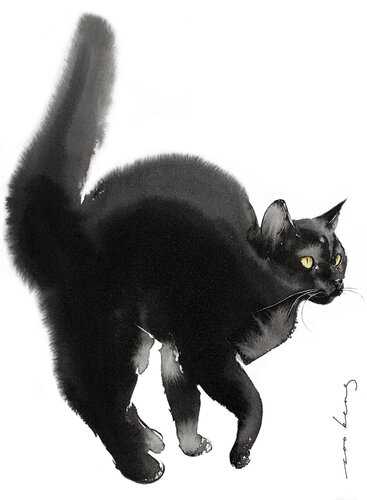 Ready Cat Go2 by Soo Beng Lim, 소묘 for Sale on Singulart