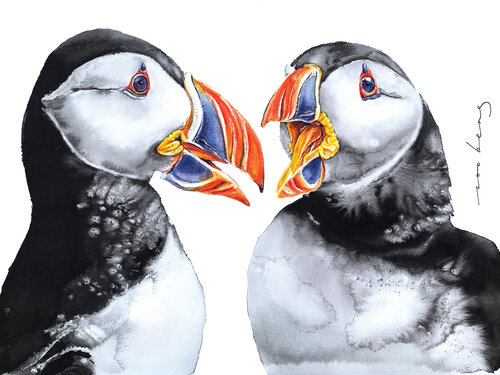 Twin Vocals by Soo Beng Lim, 소묘 for Sale on Singulart