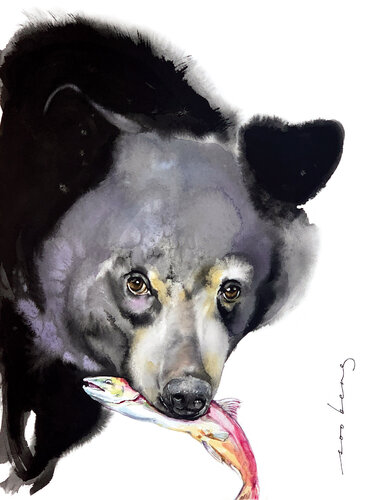 Majestic Angler by Soo Beng Lim, Drawing for Sale on Singulart