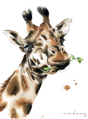 Graceful Graze von Soo Beng Lim, Zeichnungen kaufen auf Singulart