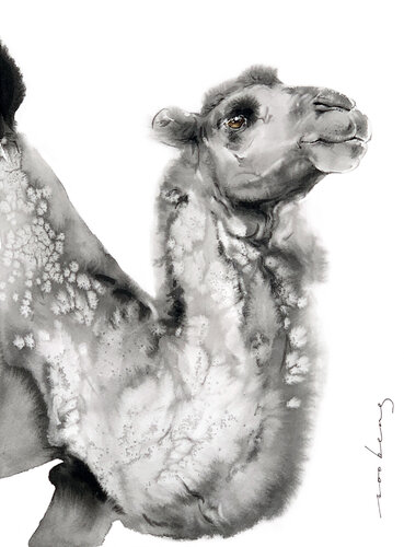 Desert Beacon par Soo Beng Lim, Dessin en vente sur Singulart