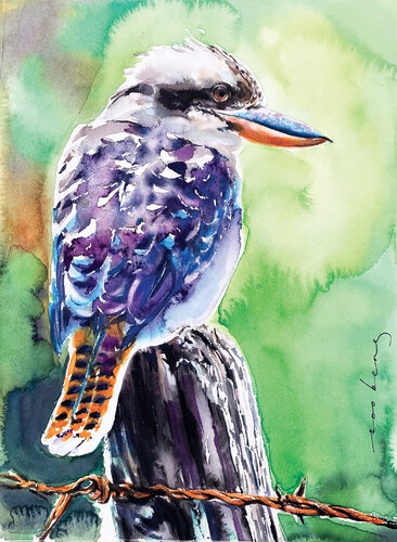Jewel of the Outback par Soo Beng Lim, Dessin en vente sur Singulart