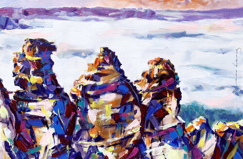 Rock Icon von Soo Beng Lim, Malerei kaufen auf Singulart