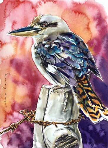 Woodland Gaze by Soo Beng Lim, Drawing for Sale on Singulart